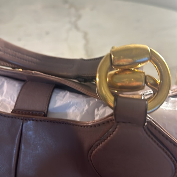 GUCCI Nude leather shopper bag - Picture 7 of 16